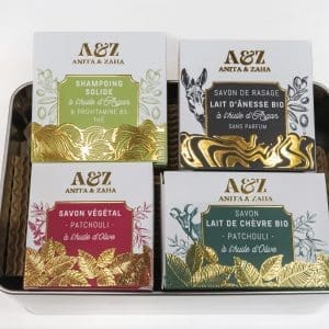 Coffret beauté masculine, fabrication experte et conception dédiée ANITA & ZAHA